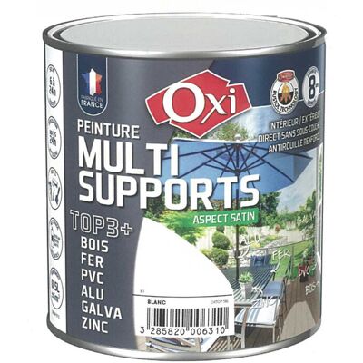 PEINT.TOP 3 Holz Eisen PVC Satin 500ml Blau - Farbe PEINT.TOP 3 Holz Eisen PVC Satin 500ml Blau - Farbe