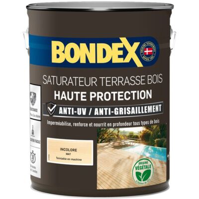 BONDEX Matt-Wasserabweisender Holzterrassen-Saturator - Schutz & Verschönerung - 441368 BONDEX Matt-Wasserabweisender Holzterrassen-Saturator - Schutz & Verschönerung - 441368
