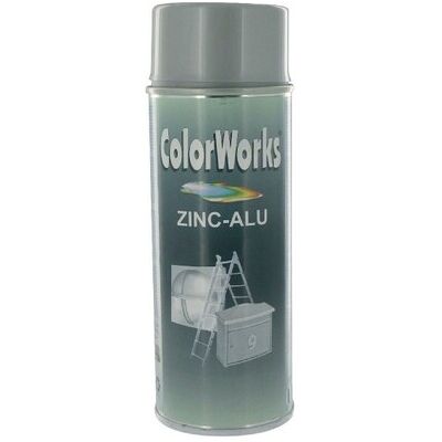 Colorworks Zink Alu-Spray - Kaltgalvanisierung für Stahl Colorworks Zink Alu-Spray - Kaltgalvanisierung für Stahl