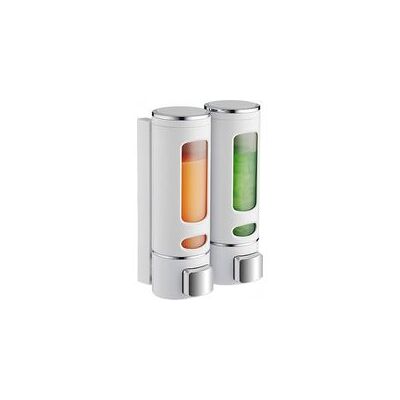 OEM Csparkv – Wandseifenspender 400 Ml X 2 – Transparenter Abs-kunststoff – Wandmontage – Für Duschgel, Shampoo Und Desinfektionsmittel OEM Csparkv – Wandseifenspender 400 Ml X 2 – Transparenter Abs-kunststoff – Wandmontage – Für Duschgel, Shampoo Und Desinfektionsmittel