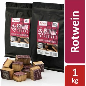 Bbq-toro - Redwine Chunks 1 kg aus 100% Rotwein-Eichenfässer