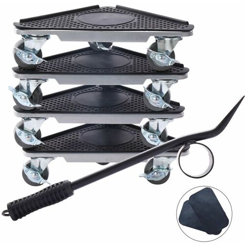 MUCOLA Möbelheber Transporthilfe 7 tlg. 1050 kg Möbeltransport Set Umzughelfer Möbelrollen Möbelrücker Möbeltransportrollen Möbelgleiter Möbeltransportsystem