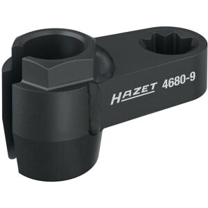 Abgassonden Einsatz 4680-9, 1/2 (12,5 Mm) Doppel-vierkant Hohl, Außen Sechskant Profil, Sw 19 Mm - Hazet Abgassonden Einsatz 4680-9, 1/2 (12,5 Mm) Doppel-vierkant Hohl, Außen Sechskant Profil, Sw 19 Mm - Hazet