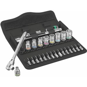 Wera - Metall-knarrensatz M. Umschalthebel 1/4'antrieb, 8100 Sa 8 Zyklop, Metrisch Wera - Metall-knarrensatz M. Umschalthebel 1/4'antrieb, 8100 Sa 8 Zyklop, Metrisch