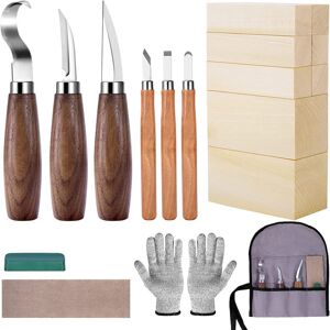 Csparkv - Holzmeißel, 18 Stück, Schnitzwerkzeuge, Verbesserte Holzmeißel Für Holzschnitzerei, Tischler, Schnitzwerkzeuge Csparkv - Holzmeißel, 18 Stück, Schnitzwerkzeuge, Verbesserte Holzmeißel Für Holzschnitzerei, Tischler, Schnitzwerkzeuge