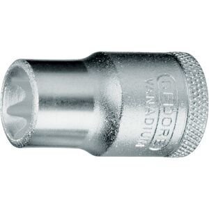 Steckschlüsseleinsatz 1/2' Außen-torx E24, Tx 19 E24, 6195070 - Gedore Steckschlüsseleinsatz 1/2' Außen-torx E24, Tx 19 E24, 6195070 - Gedore