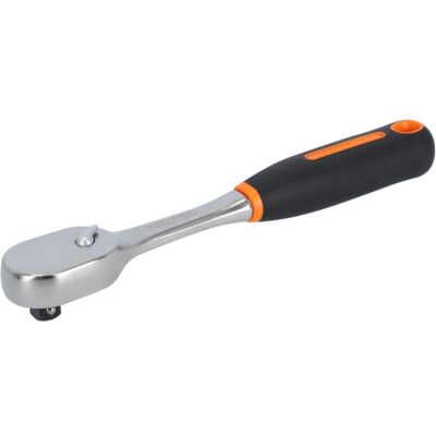 Bahco Birnenförmige 1/2-umschaltknarre Mit 80 Zähnen Und 4,5°-rückschwenkwinkel, 270 Mm Bahco Birnenförmige 1/2-umschaltknarre Mit 80 Zähnen Und 4,5°-rückschwenkwinkel, 270 Mm