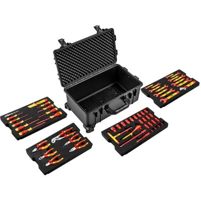 TRESICE FRANCE Coffret D'Outillage Électricien 52 Pcs - Neo Tools - 01-311 TRESICE FRANCE Coffret D'Outillage Électricien 52 Pcs - Neo Tools - 01-311