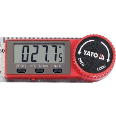 Yt-71003 Digitaler Winkelmesser 0 - 360° --- - Yato Yt-71003 Digitaler Winkelmesser 0 - 360° --- - Yato