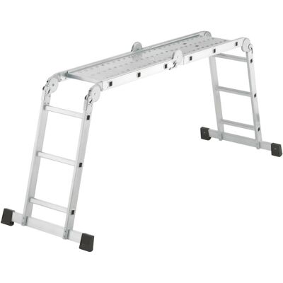 Hailo M60, Aluminium-universalleiter, 4x3 Sprossen Hailo M60, Aluminium-universalleiter, 4x3 Sprossen