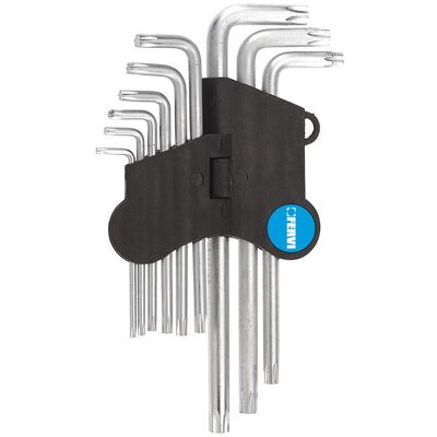 Fervi 0220 - Lange Torx-Schlüssel Set - DIN 911 Fervi 0220 - Lange Torx-Schlüssel Set - DIN 911