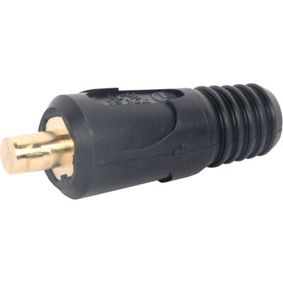 ELMAG Schweißkabel-stecker, 2 Stk. Pkg. - Sb, Schwarz ELMAG Schweißkabel-stecker, 2 Stk. Pkg. - Sb, Schwarz