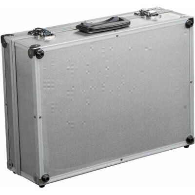 IRONSIDE Aluminium-Werkzeugkoffer - 460 x 330 x 150 mm - abschließbar - silber IRONSIDE Aluminium-Werkzeugkoffer - 460 x 330 x 150 mm - abschließbar - silber