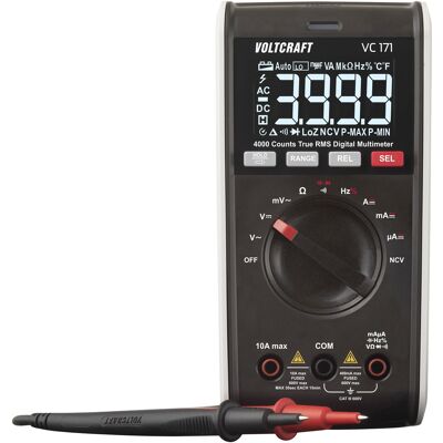 VOLTCRAFT VC171 Multimeter - True RMS, CAT III 600V, 4000 Zähler VOLTCRAFT VC171 Multimeter - True RMS, CAT III 600V, 4000 Zähler