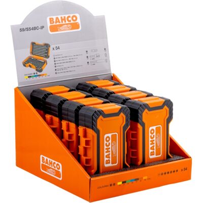 Bahco 1/4-bitsatz Für Schlitz-, Phillips-, Pozidriv-, Sechskant- Und Tx-tamper-schrauben 30 Mm × 19 Mm × 28 Mm - 8 Stk. Pro Kartondisplay Bahco 1/4-bitsatz Für Schlitz-, Phillips-, Pozidriv-, Sechskant- Und Tx-tamper-schrauben 30 Mm × 19 Mm × 28 Mm - 8 Stk. Pro Kartondisplay