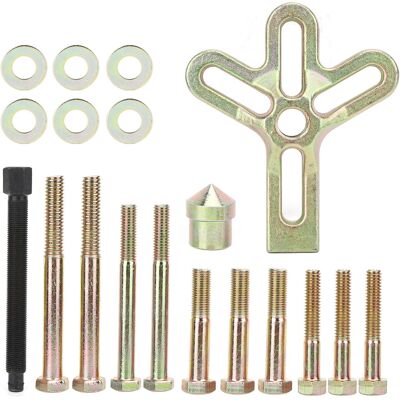 JUTE 13-teiliges Schwungradabzieher-set Für Die Autoreparatur, Werkzeuge Zur Reparatur Von Autolenkrädern, Schwungradabzieher, Kurbelwellenabzieher-reparaturwerkzeuge. JUTE 13-teiliges Schwungradabzieher-set Für Die Autoreparatur, Werkzeuge Zur Reparatur Von Autolenkrädern, Schwungradabzieher, Kurbelwellenabzieher-reparaturwerkzeuge.