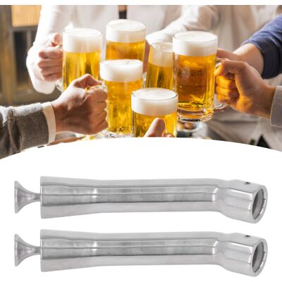 JUTE Turbo-zapfhahn Aus Edelstahl Zur Reduzierung Von Bierschaum. Geeignet Für Verstellbare Bier- Und Kaffeezapfanlagen. Enthält 2 Entschäumer Und 1 Schraubenschlüssel. JUTE Turbo-zapfhahn Aus Edelstahl Zur Reduzierung Von Bierschaum. Geeignet Für Verstellbare Bier- Und Kaffeezapfanlagen. Enthält 2 Entschäumer Und 1 Schraubenschlüssel.