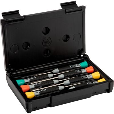 Bahco 7-teiliges Präzisionsschraubenzieher-Set - Phillips, Schlitz, Torx Bahco 7-teiliges Präzisionsschraubenzieher-Set - Phillips, Schlitz, Torx