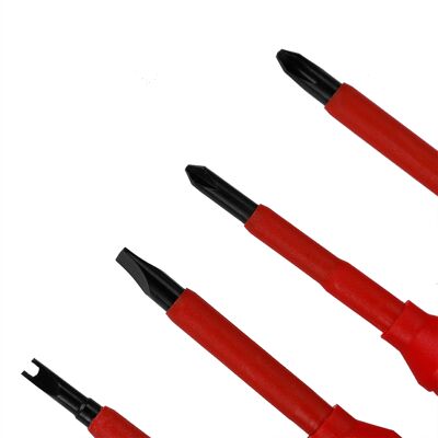 JUTE Das 10-in-1 Isolierte Elektriker-schraubendreher-set Enthält Einen Teststift, Handwerkzeuge, Ein Schraubendreher-set Und Einen 500-v-hochspannungsschraubendreher. JUTE Das 10-in-1 Isolierte Elektriker-schraubendreher-set Enthält Einen Teststift, Handwerkzeuge, Ein Schraubendreher-set Und Einen 500-v-hochspannungsschraubendreher.