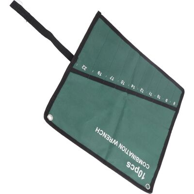 HEAT Werkzeugkoffer Aus Canvas Mit Mehreren Fächern, Aufbewahrung Für Schraubenschlüssel, Zangen Und Verstellbare Schraubenschlüssel, Wandorganizer Mit 10 Fächern HEAT Werkzeugkoffer Aus Canvas Mit Mehreren Fächern, Aufbewahrung Für Schraubenschlüssel, Zangen Und Verstellbare Schraubenschlüssel, Wandorganizer Mit 10 Fächern