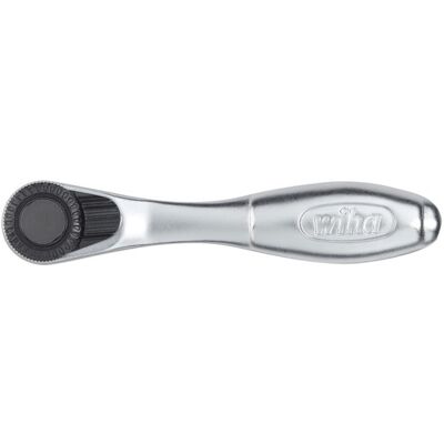 Wiha Ratsche mit 90 mm Länge, 1/4", Feinverzahnt, SoftFinish, mit Daumenrad - Ratsche Wiha Ratsche mit 90 mm Länge, 1/4", Feinverzahnt, SoftFinish, mit Daumenrad - Ratsche