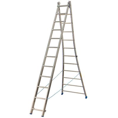 CENTAURE Mehrzweckleiter 2x12 Sprossen - Aufgebreitete Länge 5.95m - 213212 CENTAURE Mehrzweckleiter 2x12 Sprossen - Aufgebreitete Länge 5.95m - 213212
