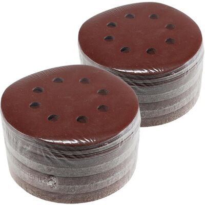 CHILITEC 140 Klett Schleifscheiben 125mm Schleifpapier Gemischt Korn 40 Bis 600 Im Sortiment CHILITEC 140 Klett Schleifscheiben 125mm Schleifpapier Gemischt Korn 40 Bis 600 Im Sortiment