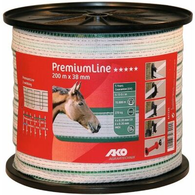 AKO AGRARTECHNIK Premium-weideband 38mm 200m Ako 441535 AKO AGRARTECHNIK Premium-weideband 38mm 200m Ako 441535