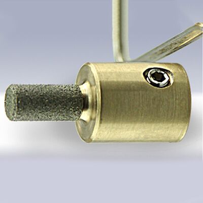 JUTE Mcb14 Hochgeschwindigkeits-polierkopf Mit Galvanisierter Diamantschleifscheibe Zum Schleifen Von Glas, Keramik Und Zum Entgraten. JUTE Mcb14 Hochgeschwindigkeits-polierkopf Mit Galvanisierter Diamantschleifscheibe Zum Schleifen Von Glas, Keramik Und Zum Entgraten.