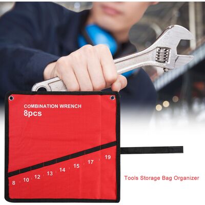 HEAT Rollbarer Werkzeugkoffer Mit Mehreren Fächern, Organizer Aus Canvas Für Schlüssel, Zangen, Schraubendreher, Zur Aufbewahrung An Der Wand Oder In Der Werkstatt, 8 Fächer, Robust Und Praktisch. HEAT Rollbarer Werkzeugkoffer Mit Mehreren Fächern, Organizer Aus Canvas Für Schlüssel, Zangen, Schraubendreher, Zur Aufbewahrung An Der Wand Oder In Der Werkstatt, 8 Fächer, Robust Und Praktisch.