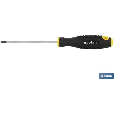 COFAN Cr-molybdän-inbus-kugelschraubendreher 3x100 COFAN Cr-molybdän-inbus-kugelschraubendreher 3x100