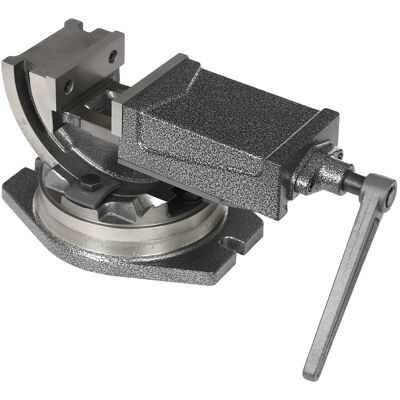OEM Schraubstock, Neigung 0 Bis 90°, 360° Drehbarer Sockel, Grau OEM Schraubstock, Neigung 0 Bis 90°, 360° Drehbarer Sockel, Grau