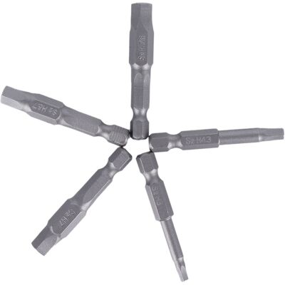 HEAT 5-teiliges Magnetisches Fünfkant-bit-set Mit Magnetischem Schraubenschlüssel Und Bohrerbit, Robustem Kopf Für Schraubendreher Und Bohrmaschine HEAT 5-teiliges Magnetisches Fünfkant-bit-set Mit Magnetischem Schraubenschlüssel Und Bohrerbit, Robustem Kopf Für Schraubendreher Und Bohrmaschine