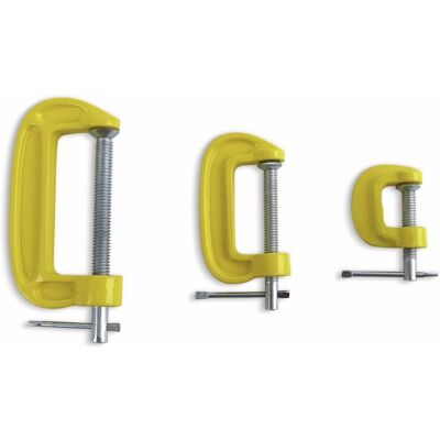 Daytools C Schraubzwingen Set Sg8345, 3-teilig Daytools C Schraubzwingen Set Sg8345, 3-teilig