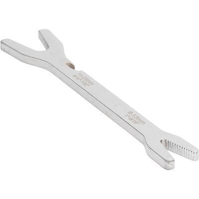 HEAT Schraubenschlüssel C45 Stahl 6–25 Mm Y-typ Doppelkopf Handwerkzeug Für Reparatur Und Wartung Weiß HEAT Schraubenschlüssel C45 Stahl 6–25 Mm Y-typ Doppelkopf Handwerkzeug Für Reparatur Und Wartung Weiß