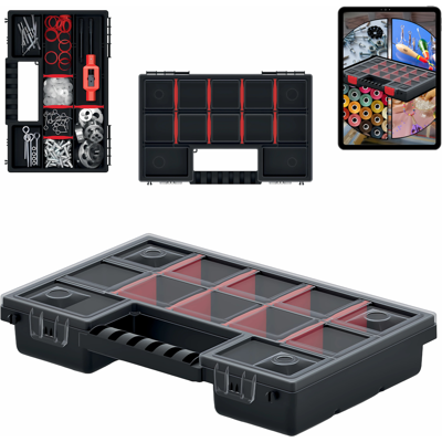 Kistenberg - KNO30205S - 12-Fächer - Organizer-Case Kistenberg - KNO30205S - 12-Fächer - Organizer-Case