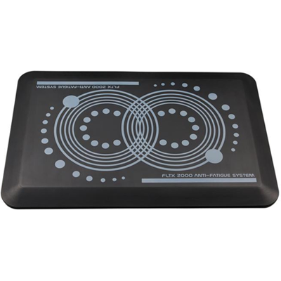 Floortex Ergonomische Anti-Ermüdungsmatte - 50x80cm - Schwarz Floortex Ergonomische Anti-Ermüdungsmatte - 50x80cm - Schwarz