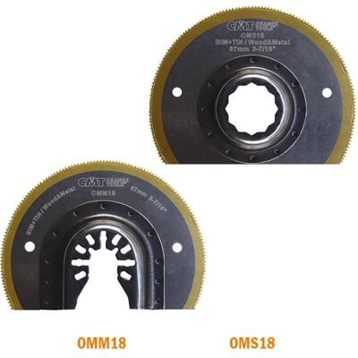 CMT - OMS18-X1 - 87mm - 20TPI-O - Sägeblatt CMT - OMS18-X1 - 87mm - 20TPI-O - Sägeblatt