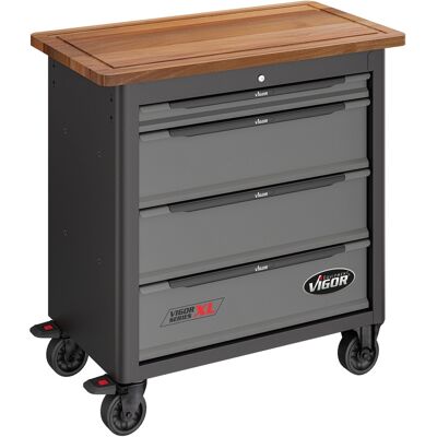 Mobile Werkbank Series Xl, Leer - Vigor Mobile Werkbank Series Xl, Leer - Vigor