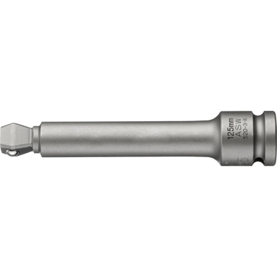 ASW Wekador Kraft-Winkelverlängerung - Steckverlängerung - 1/2" 125mm ASW Wekador Kraft-Winkelverlängerung - Steckverlängerung - 1/2" 125mm