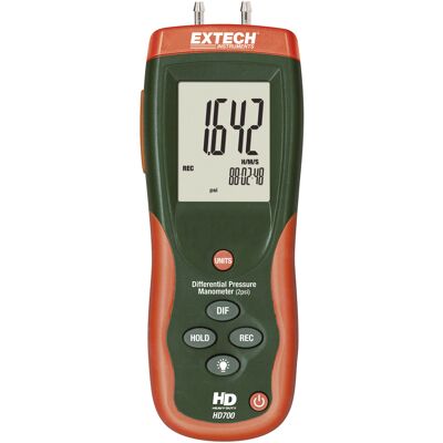 Extech - HD700 - 0-0.1378 bar - Differenzdruck-Manometer Extech - HD700 - 0-0.1378 bar - Differenzdruck-Manometer