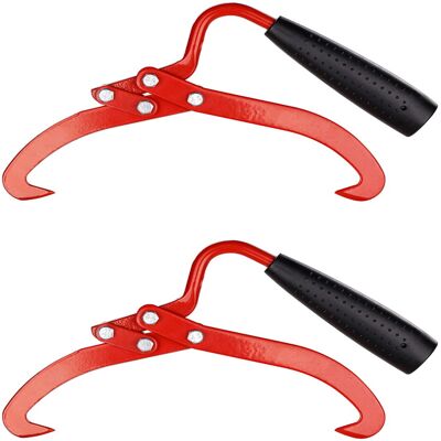 Dema - Selbstgreifende Handpackzange 2stk Doppelpack Holzzange Forstzange Verladezange Dema - Selbstgreifende Handpackzange 2stk Doppelpack Holzzange Forstzange Verladezange