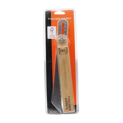 Fischer Darex 25 cm Buchen & Zink Equerre - Tischlerwerkzeug Fischer Darex 25 cm Buchen & Zink Equerre - Tischlerwerkzeug