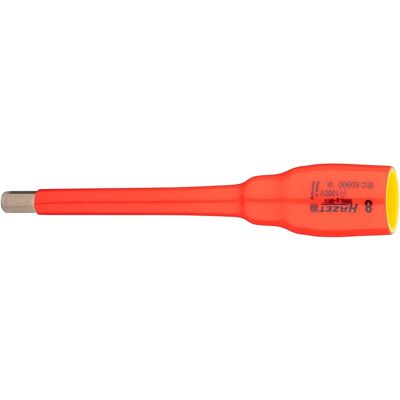 Hazet 986LG-8KV Isolierter Steckschlüssel - 8mm, 1/2 Zoll Hazet 986LG-8KV Isolierter Steckschlüssel - 8mm, 1/2 Zoll