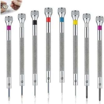 ENLENK 8-teiliges Präzisionsschraubendreher-set 0,6-1,6 Mm, Uhrmacherschraubendreher Für Reparaturen, Uhrenschraubendreher, Brillenschraubendreher, Uhrmacher-reparaturwerkzeuge, Mini-schraubendreher Für Gläs ENLENK 8-teiliges Präzisionsschraubendreher-set 0,6-1,6 Mm, Uhrmacherschraubendreher Für Reparaturen, Uhrenschraubendreher, Brillenschraubendreher, Uhrmacher-reparaturwerkzeuge, Mini-schraubendreher Für Gläs