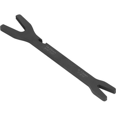 HEAT Schraubenschlüssel C45 Stahl 6–25 Mm Y-typ Doppelkopf Handwerkzeug Für Reparatur Und Wartung Schwarz HEAT Schraubenschlüssel C45 Stahl 6–25 Mm Y-typ Doppelkopf Handwerkzeug Für Reparatur Und Wartung Schwarz