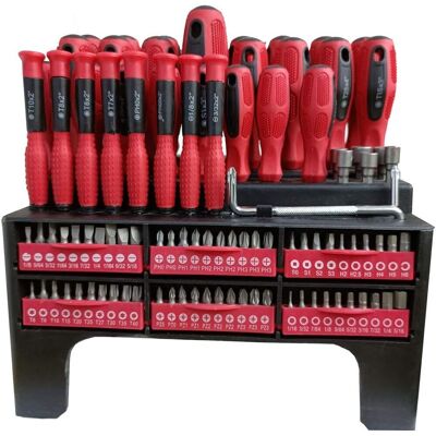 DAYPLUS Schraubendreher Set 100 Teilig - Schlitz Und Kreuzschlitz Schraubendreher,feinmechanik Schraubendreher,schraubenzieher Satz DAYPLUS Schraubendreher Set 100 Teilig - Schlitz Und Kreuzschlitz Schraubendreher,feinmechanik Schraubendreher,schraubenzieher Satz