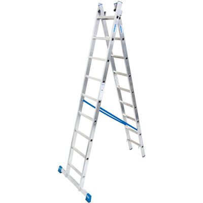 KRAUSE Stabilo Aluminium Mehrzweckleiter - 18 Sprossen KRAUSE Stabilo Aluminium Mehrzweckleiter - 18 Sprossen