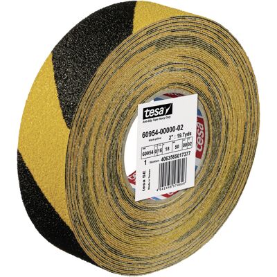 Tesa - Anti-rutsch 60954 Extra Stark Din 51130, 18m X 50mm, Schwarz-gelb Tesa - Anti-rutsch 60954 Extra Stark Din 51130, 18m X 50mm, Schwarz-gelb