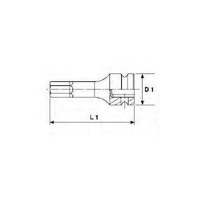 Tengtools Impact-Schaft ½" Lang - Impact-Sockel Tengtools Impact-Schaft ½" Lang - Impact-Sockel